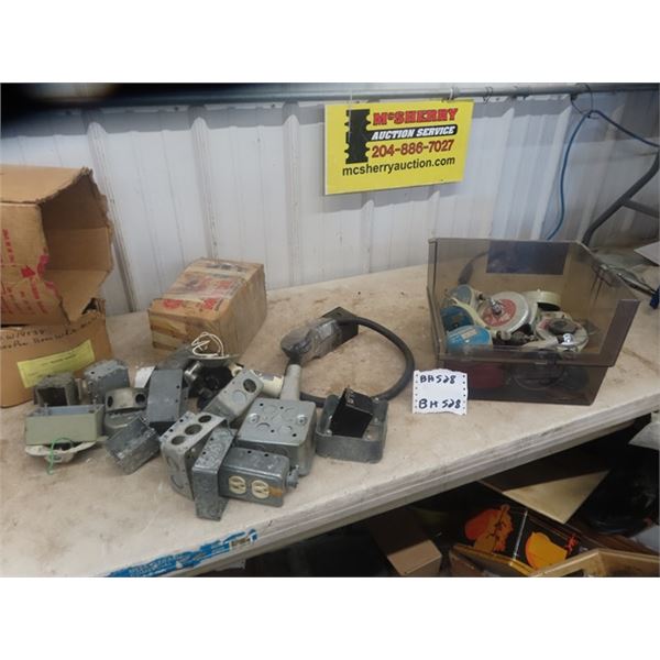 Electric Motor, Electrical Boxes, Welding Plug, Retracting Lite Cable