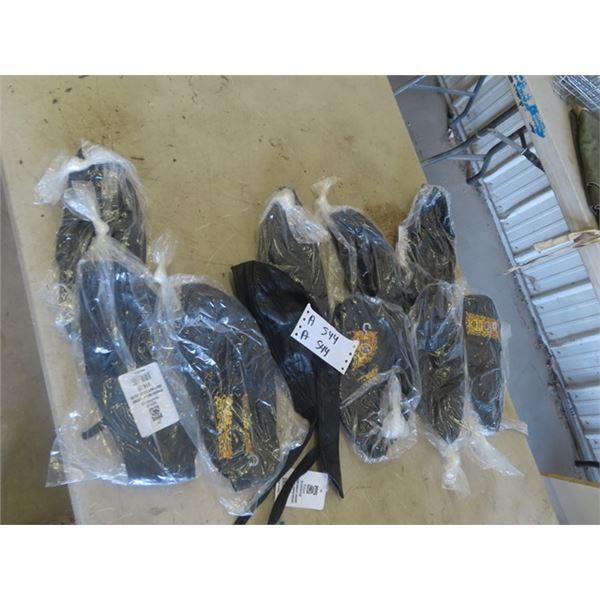 13 New Biker Leather Head Wraps