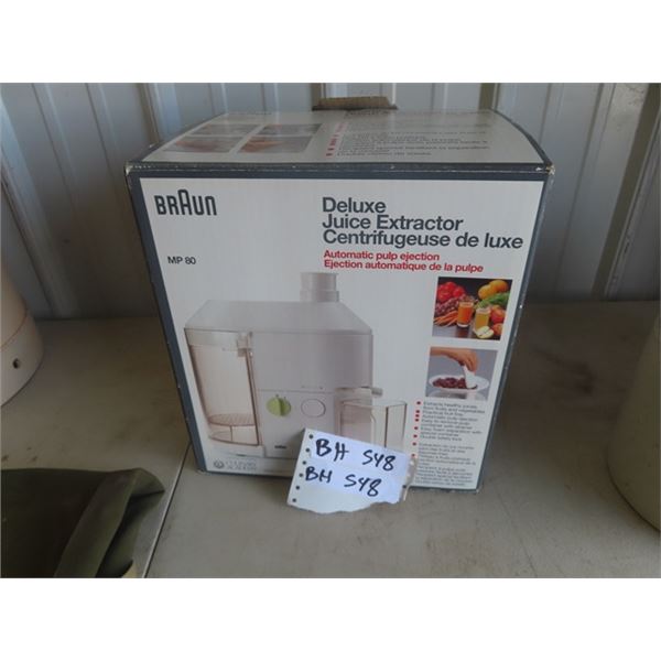 Braun Juice Extractor
