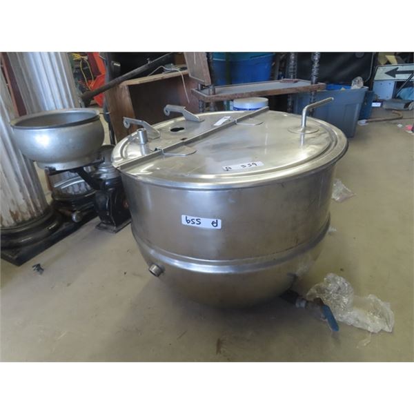 Stainless Steel Tank with Tap 21" Tall 26" Wide