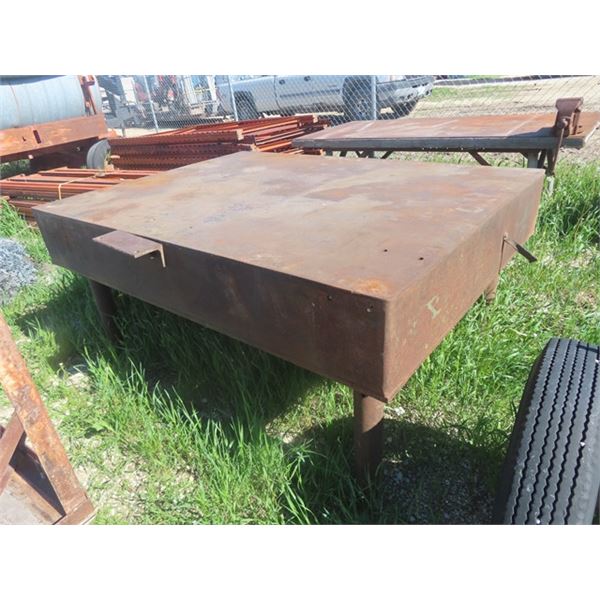 Steel Shop Table 34" x 54" x 74"
