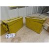 Image 2 : 4 Metal Military Ammo Cases
