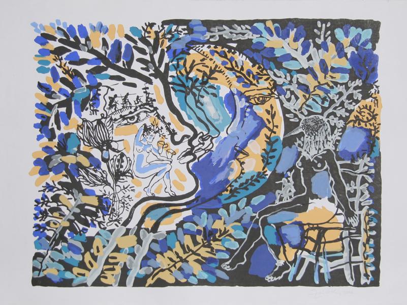 Zaida del Rio, Lot of Two Serigraphs