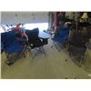 Image 1 : 4 Folding Lawn Chairs