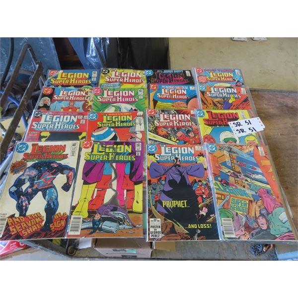 16 DC Legion Comics $0.60 and Up