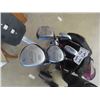 Image 2 : 12 Left Handed John Daly Golf CLubs with Bag & Cart