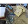Image 2 : Kodak Folding Camera, Coleman Gas Iron, Rotary Phone, Found Bag of Marbles