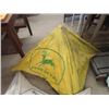 Image 2 : 2 Vintage John Deere Tractor Umbrella's - with 1 Stand
