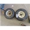 Image 1 : 2 Lawn Tires & Rims  18 x 8 50