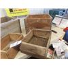 Image 2 : 5 Wooden Crates; 2 Milk, 3 Smaller