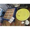Image 2 : Glasses, Punch Set, Basin, Chicken Delight Plate