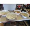 Image 1 : 4 Enamel Basins