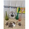 Image 1 : Vases, Scorpion Clock plus more