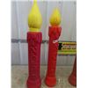 Image 2 : 4 Candle Blow Moulds up to 40" Tall