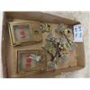 Image 1 : 2 Old Post Office Mail Box Doors & Vintage Door Knobs