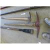 Image 2 : 6 YArd Tools ; Post Hole Digger, Pick, Clippers, plus more