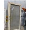Image 3 : 3 Wooden Framed Window Panes; 2) 30"x 20" , 1) 18" x 38"