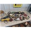 Image 1 : 2 Power Angle Grinders, Cut Off Discs, Grinder Disc, Wire Wheel