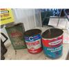 Image 2 : Huffman Quart Oil jug, Funnels, Oil Squirt Cans, Antifreeze Oil Tins