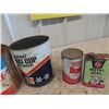 Image 2 : 5 Oil Tins; BA Antifreeze, Pennzoil, Whiz Metal Seal