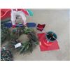 Image 2 : Christmas Display, Tree Stand, Wreath plus more