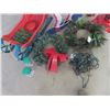 Image 3 : Christmas Display, Tree Stand, Wreath plus more