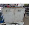 Image 2 : 2 Painted Kitchen Cupboards; 1) 26" X 74" , 1) 27" x 34"