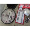 Image 2 : Man Cave Sign, Hemi Clock, Checkers Game, Halloween Display