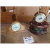 Image 1 : 2 Mantle Clocks; United Clock & Quartz Heritage
