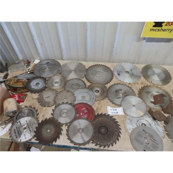 Circular Saw Blades - 7 1/4  & 10 