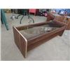 Image 2 : 3 Piece Set ; Coffee Table 16" x 50" x 18" End Tables 14" x 26" x 17"