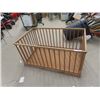 Image 1 : Wooden Fold Up Play Pen  45" x 27" x 23"