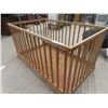 Image 2 : Wooden Fold Up Play Pen  45" x 27" x 23"