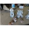 Image 2 : 6 Plastic Animal Yard Ornaments