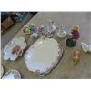 Image 2 : 6 Chine Cup + Saucer Pairs, Plate, Platters Ornaments