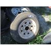 Image 2 : 2 Trailer Tires with Rims 14.5-12