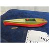 Image 2 : Lindstrum Tin Race Boat 11" Long, Linemar Packar 6" Long