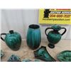 Image 8 : 10 Blue Mountain Decor Items; Vases, Ashtrays, Trays, Dishes