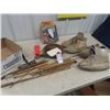 Image 1 : Moccassins & Fishing Items