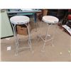 Image 1 : 2 Wrought Iron Stools