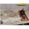 Image 1 : Cuckoo clock, 3 Metal Fish Displays 10" x 25"
