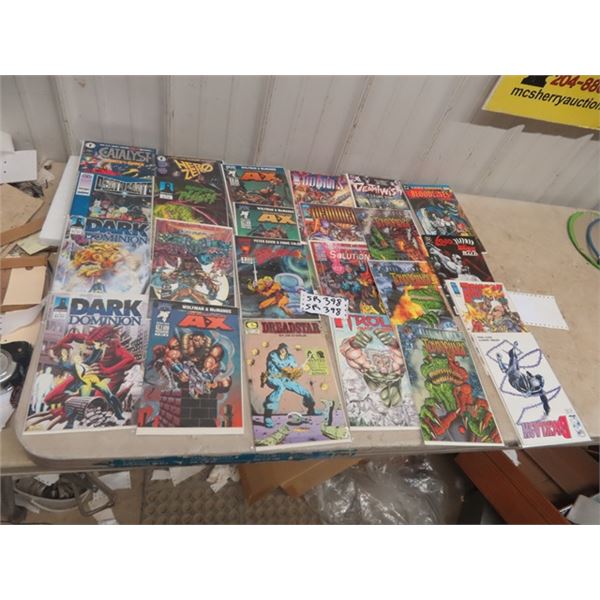 24 Comics - variety of Titles Good Condition