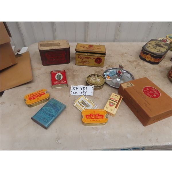 Tobacco Tins, Pocket Tins, Legion Ashtray plus more