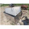 Image 2 : Stainless Steel Tank on Casters with Lid 50" x 32" x 23"