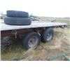 Image 2 : BH 14' Flat/Tilt Deck Tandem Trailer - NO TOD Located South of Arborg - for Viewing & Pick Up Contac