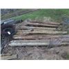 Image 2 : 20 pllus Treated Fence Posts & some Barbed Wire Located South of Arborg - for Viewing & Pick Up Cont