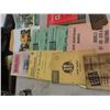 Image 2 : 14 Manuals; Tractor, John Deere 7020, International Crawler, Case plus others