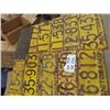 Image 2 : 28 License Plates from 1930's + 40's