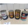 Image 2 : 7 Quart Oil Cans ; 2 Gulf, 5 Texaco
