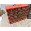 Image 2 : 3 Shop Organizers Filled ; Screws, Nuts, Bolts, Washers plus more
